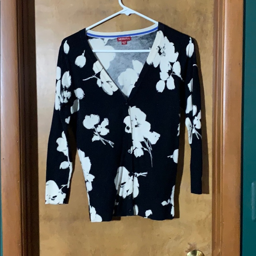 Merona Button down sweater